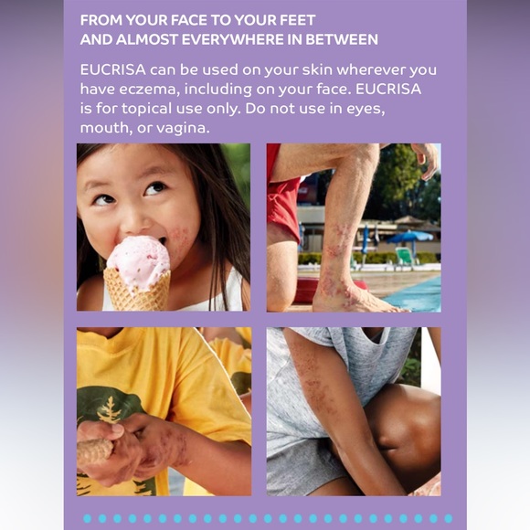 EUCRISA (CRISABOLORE) OINTMENT 2% (Contains 6 2.5 g tubes) - Picture 8 of 8